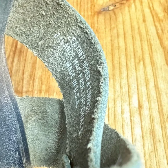 Kork Ease Bette Blue Wedge Strap Sandals 7 - Picture 6 of 8